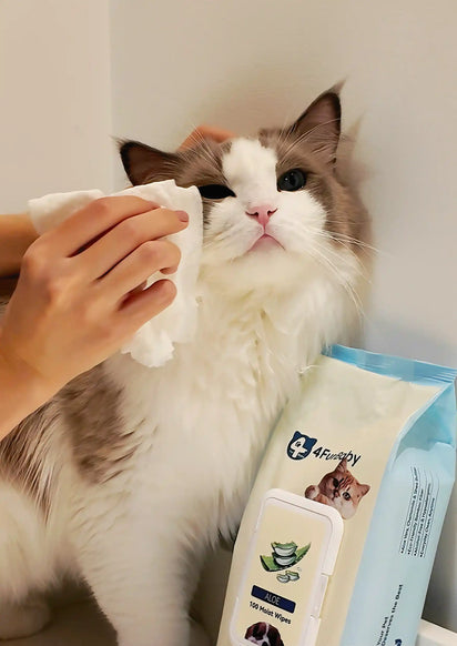 4furbaby pet cleaning wipes