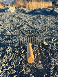 2 - in - 1 Stainless Steel Cat Litter Scoop - Wooden Handle, Efficient Cleaning - 4FurBaby