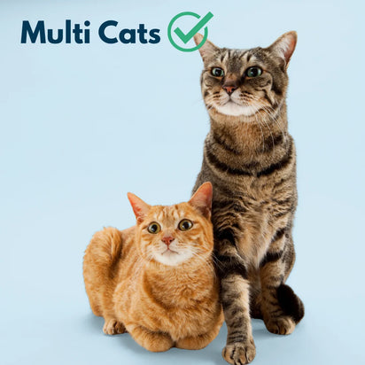 4furbbay xxl stainless steel  cat litter box  for all cats