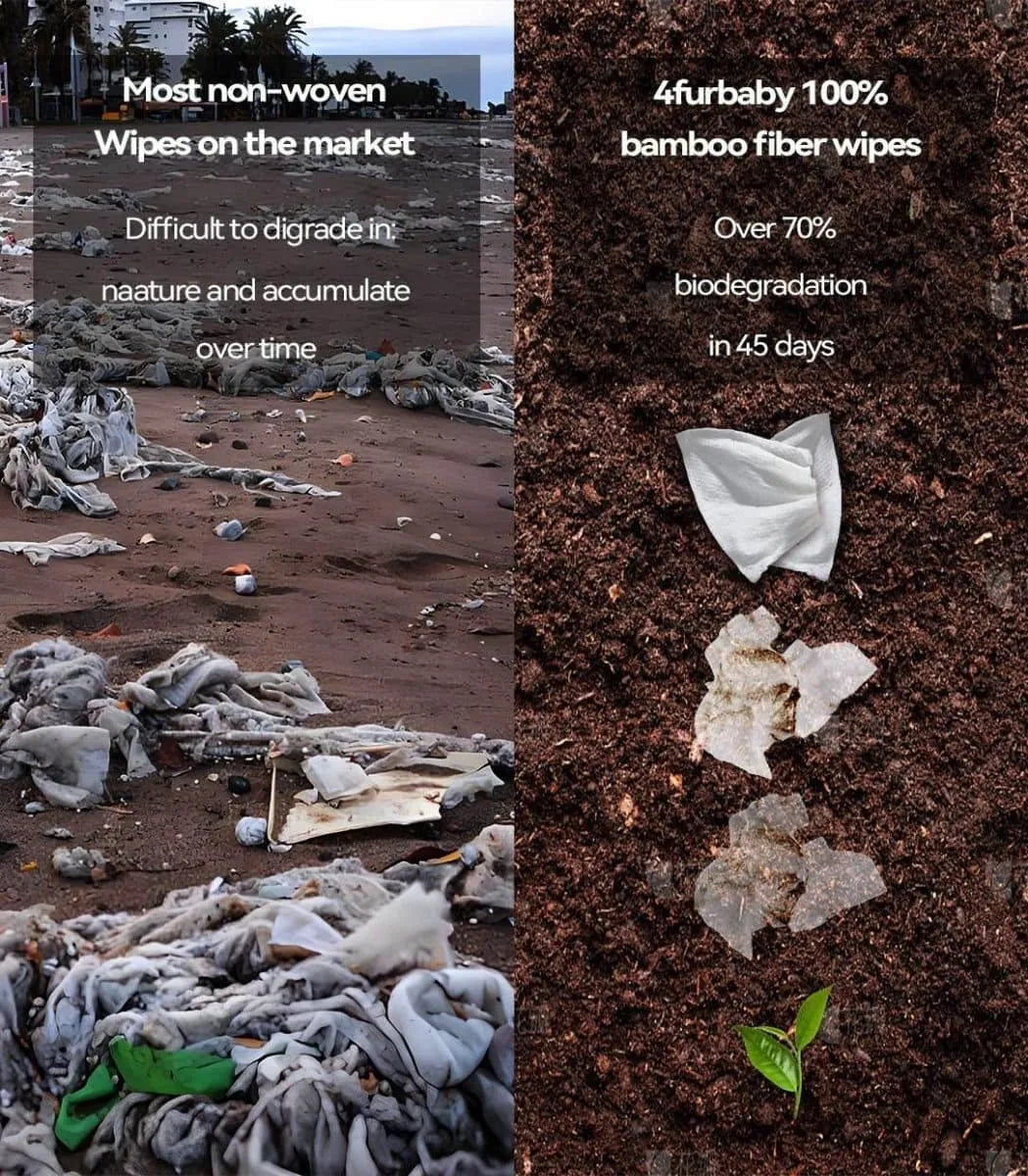 4furbaby pet cleaning wipes