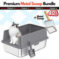 4furbaby_xxl_stainless_steel_litter_box