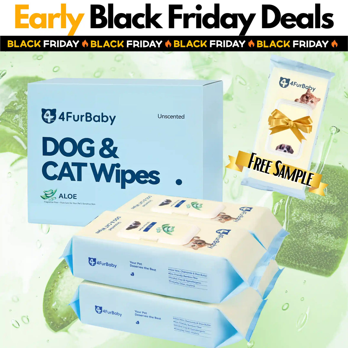 4furbaby_pet_wipes_early_black_friday_deals