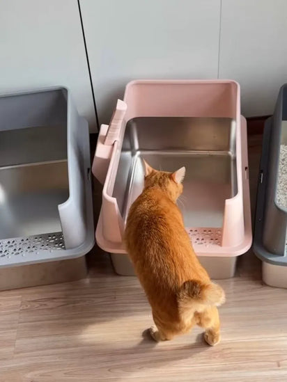 4furbaby_xxl_stainless_steel_litter_box