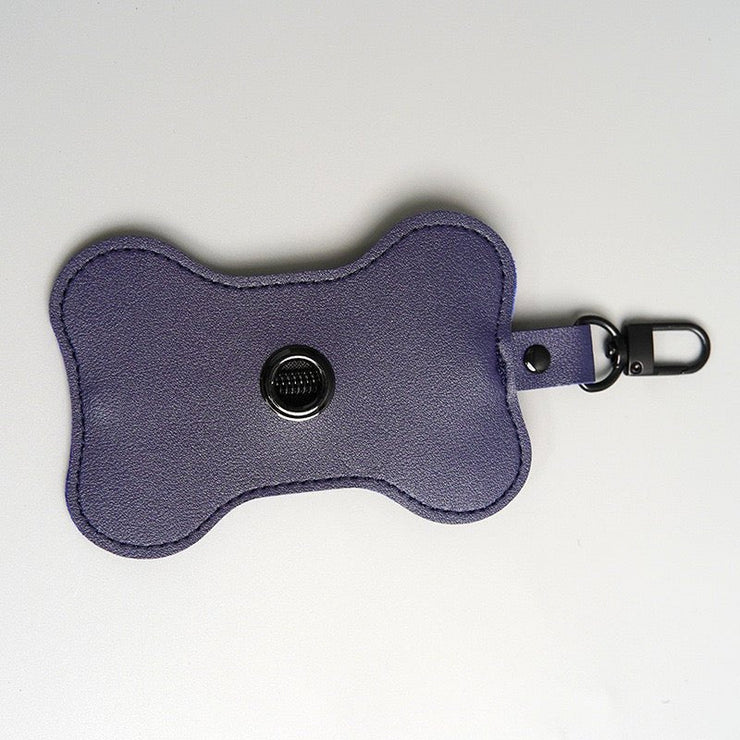 Bone - Shaped Pet Waste Bag Holder - Multi - Color Portable Dog Poop Bag Dispenser - 4FurBaby
