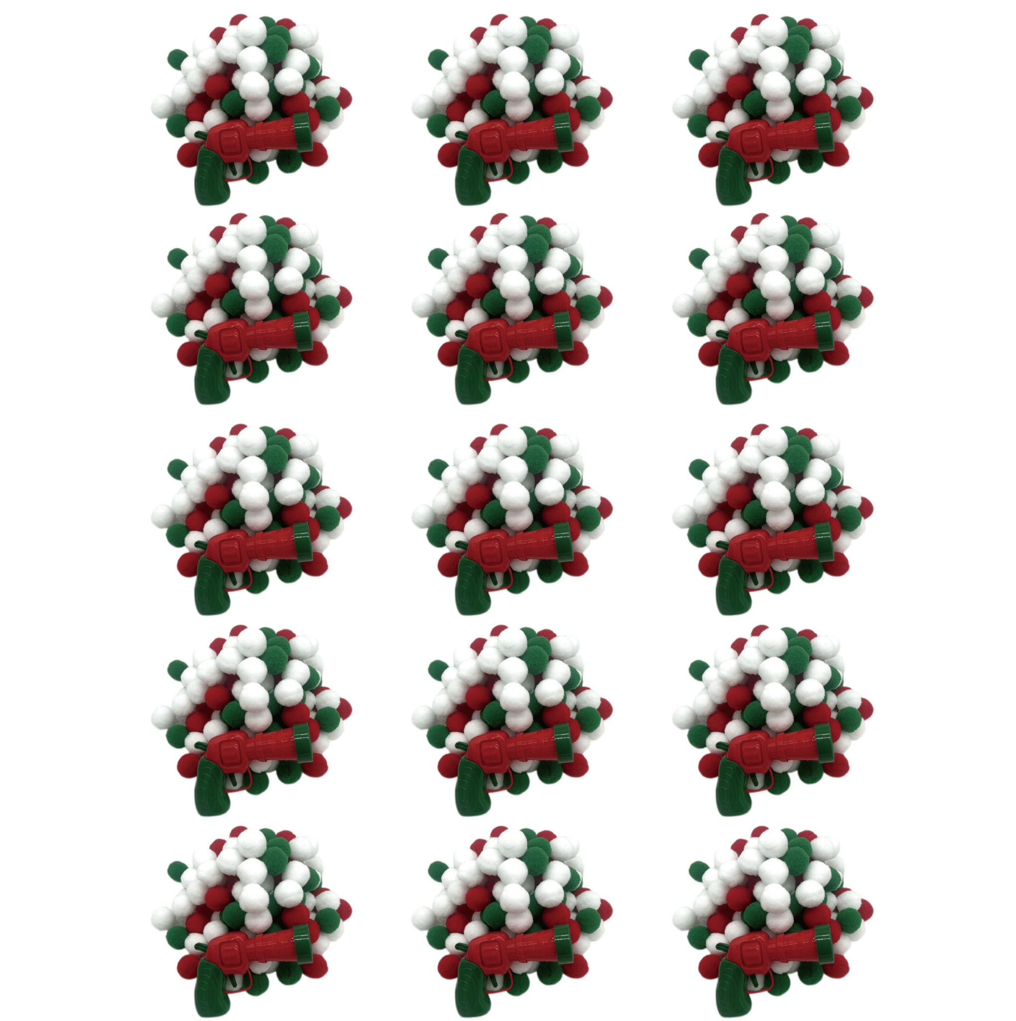 Cat Paradise Interactive Toy Set - Silent Colorful Ball Launcher Gun Set (Vibrant Plush Balls + Plastic Gun) - 4FurBaby