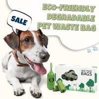Value Pack poop bag - Eco - Friendly Degradable Pet Waste Bag Set - Thick Poop Bags with Dispenser - 4FurBaby